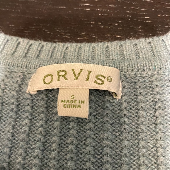 Orvis Cotton Sweater - Small - Picture 9 of 11